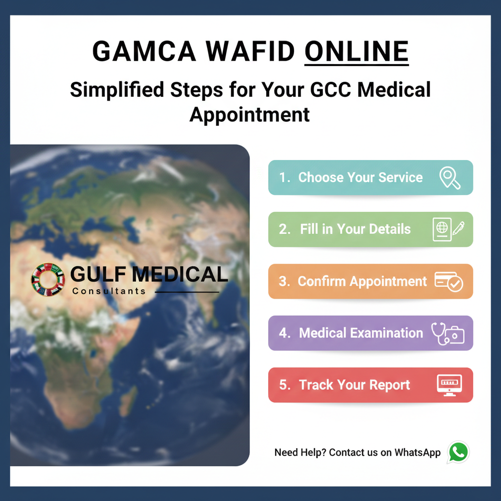 Step-by-Step Guide to WAFID/GAMCA Medical Appointment in Pakistan